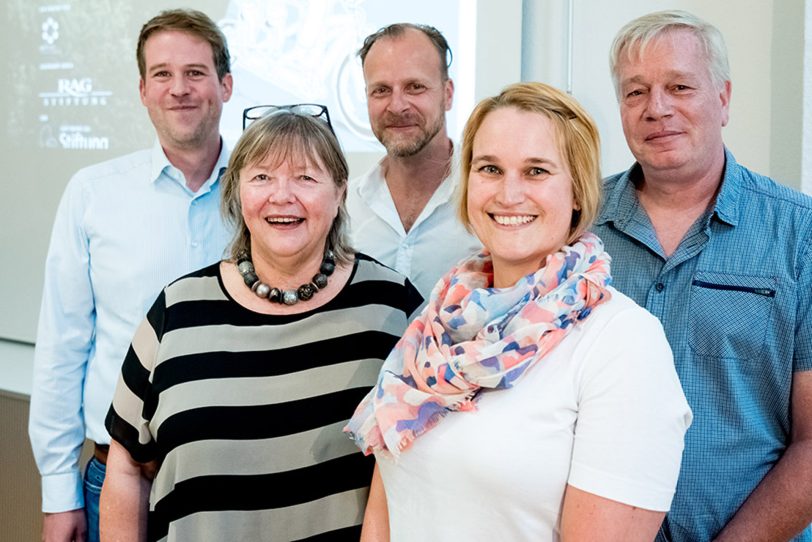 v.l. Dennis Neumann, Susanne Schübel, Benedikt Stumpf, Judith Pöstgens, Rainer Bodenschatz.