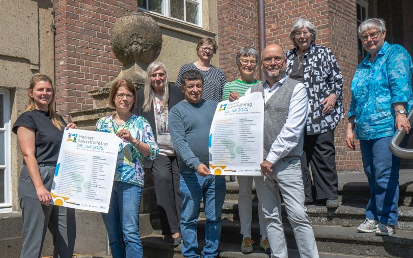 Die Organisatoren stellten das Programm zum Herner Selbsthilfetag 2025 vor.