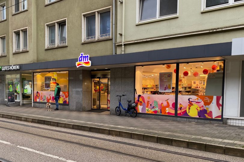 Der dm-Markt in Eickel schließt voraussichtlich am Freitag, 27. Oktober 2023.