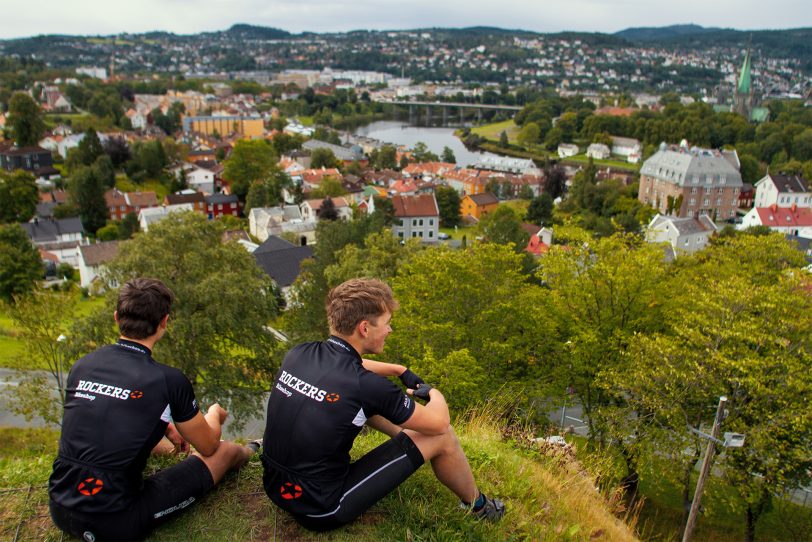 Blick über Trondheim