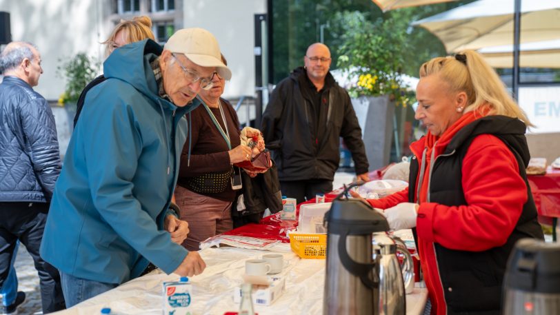 Die Bundesarbeitsministerin Bärbel Bas war der politische Stargast beim SPD-Familienfest am Sonntag (25.5.2025) im Park von Schloss Strünkede.