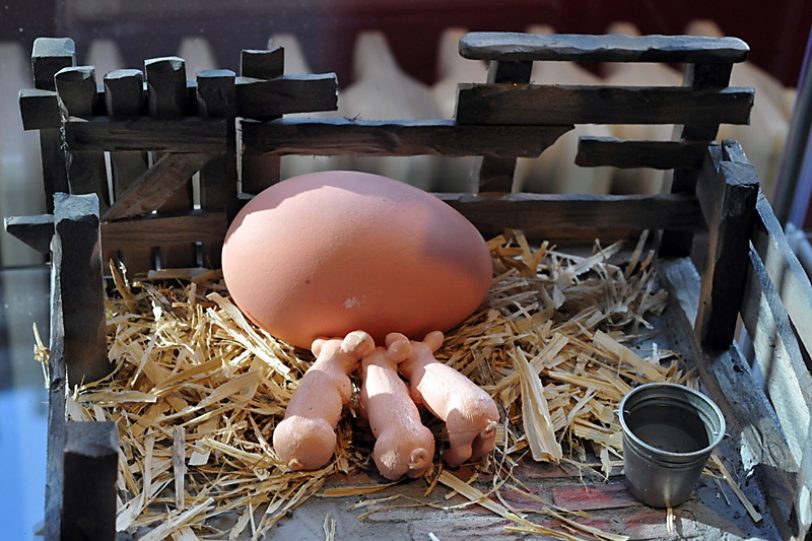 Grzan: Ferkel-Ei