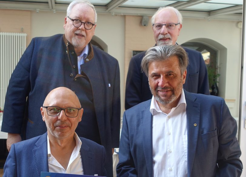 Lions Herne Emschertal hat neue Mitglieder: Oliver Sopalla und Michael Zyweck unten v.l.