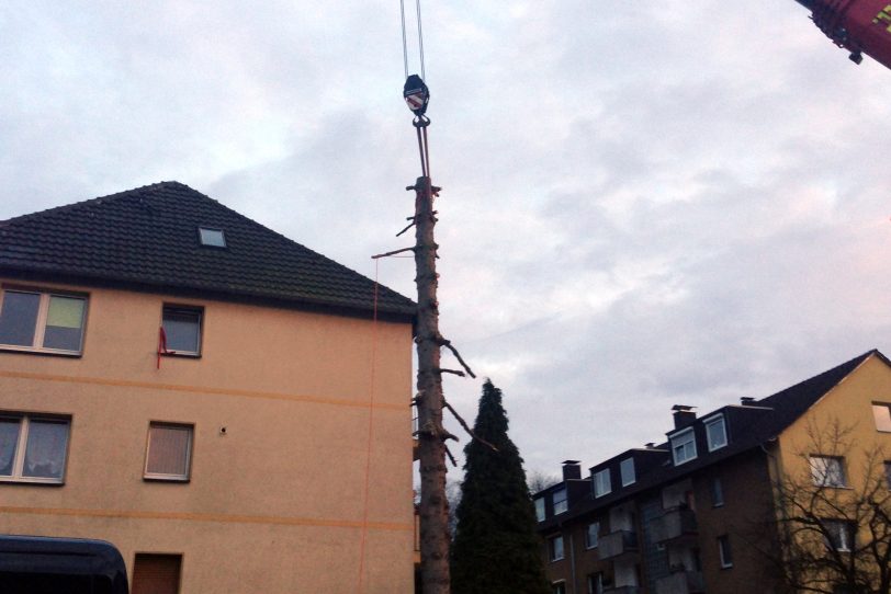 Der Einsatz Vödestraße Ecke Bergstraße.