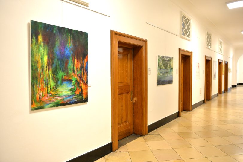 Jahresausstellung 2021 des Herner Künstlerbundes im Rathaus.