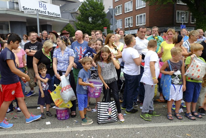 Der Kirmesumzug 2015.