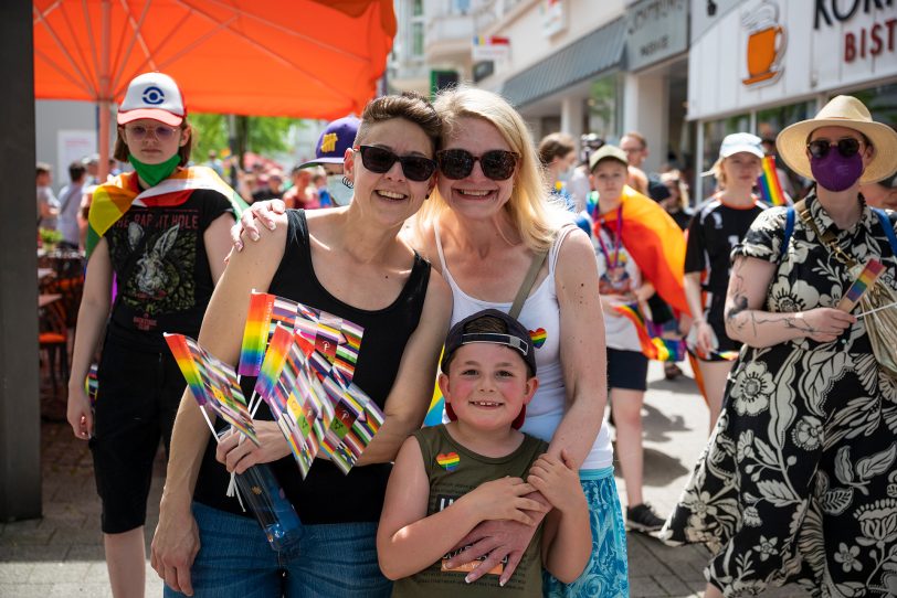 Impressionen vom Christopher Street Day (CSD) 2022 in Herne.