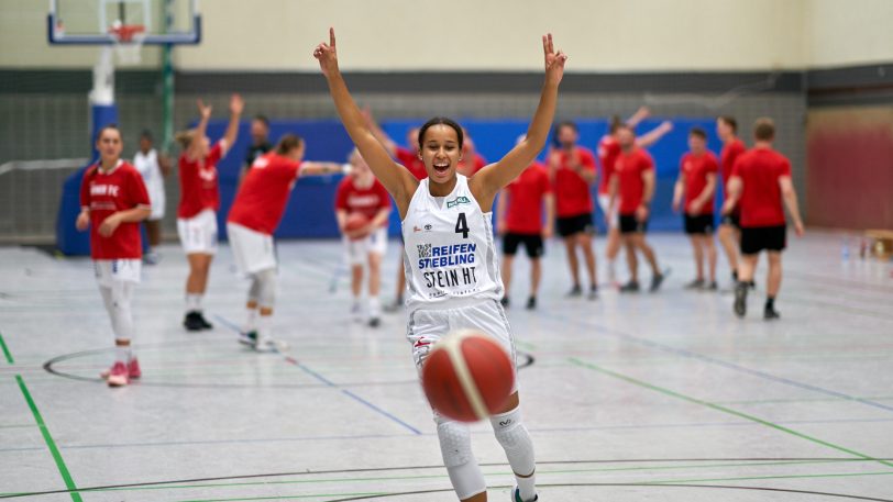 HTC Basketballerinnen spielen gegen die HEV Miners ein lockeres Basketballspiel am Mittwoch (8.9.2021). Die Basketballerinnen gewannen 39:33.