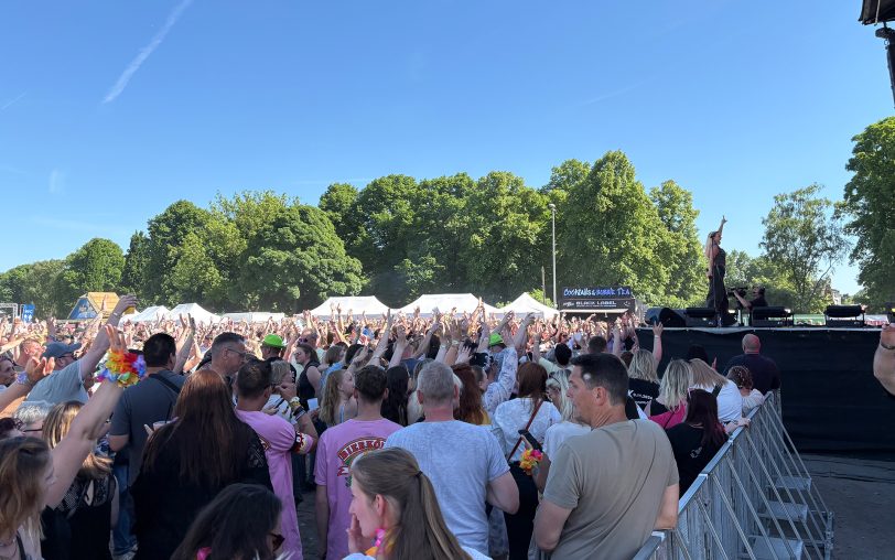 Fotos vom Mallorca-Festival &amp;quot;Crange Total&amp;quot; auf dem Kirmesplatz am Samstag (10.5.2025).