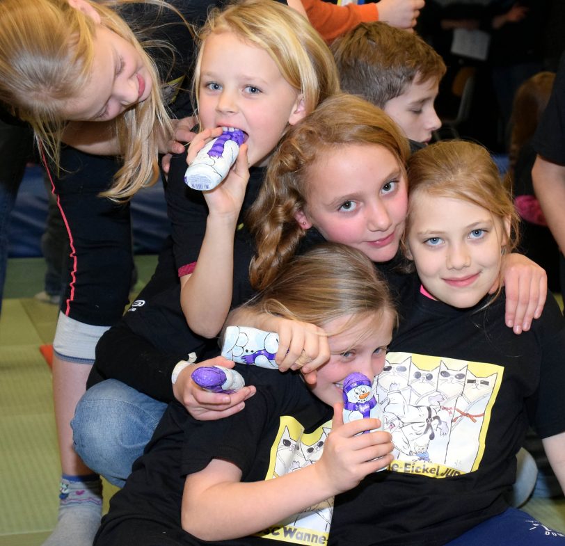 Weihnachtsfeier der Nachwuchsabteilung der DSC-Judokas.