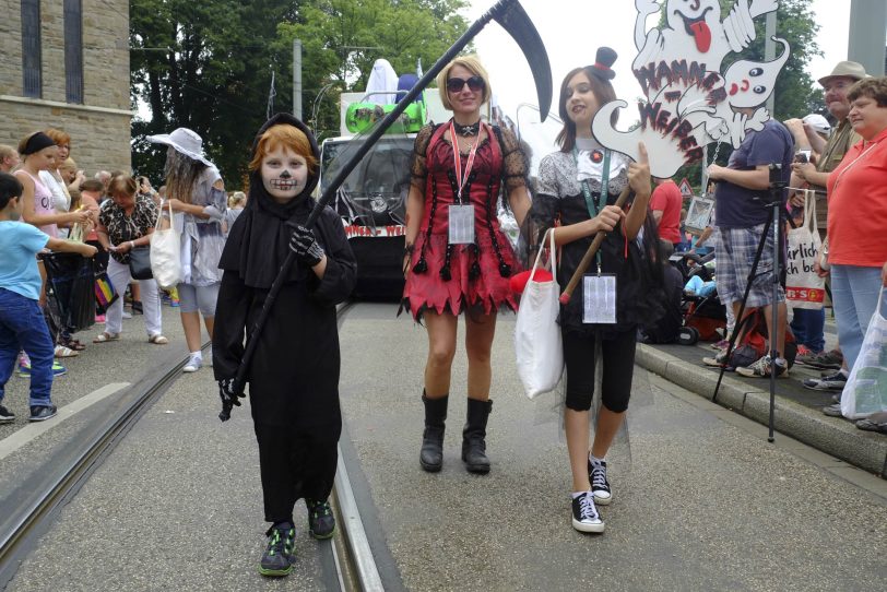 Der Kirmesumzug 2015.