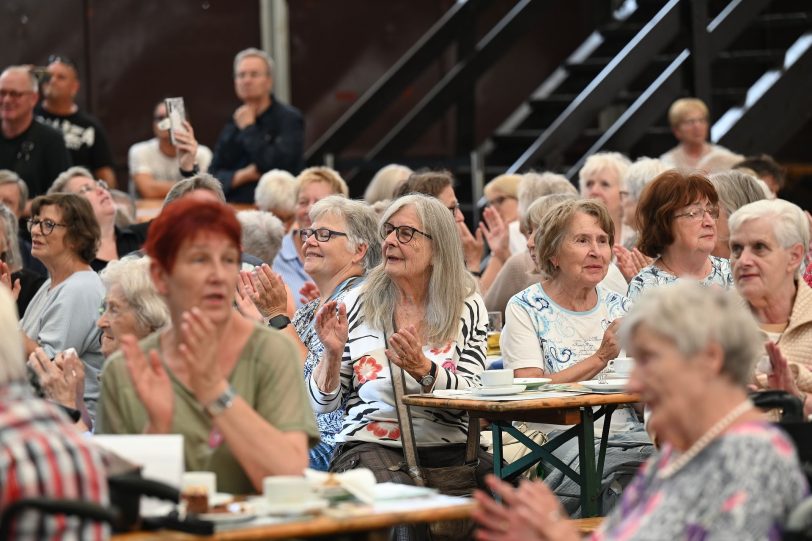 Seniorennachmittag der Verkehrswacht in der Cranger Festhalle.