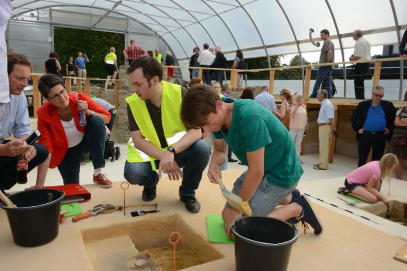Grabungskamp LWL Archäologie-Museum