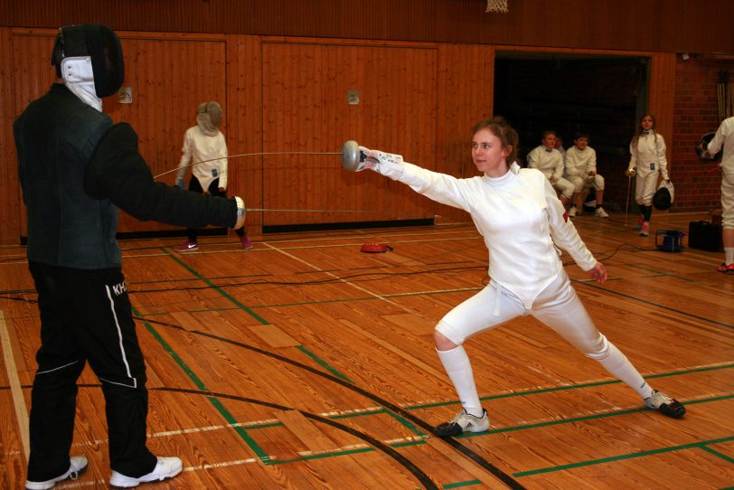 Lotte Kettling mit ihrem Trainer Karl Zichner.