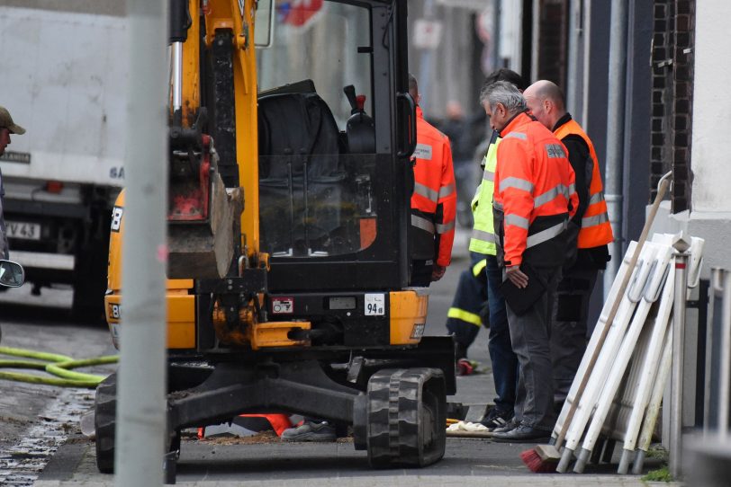 Der Feuerwehreinsatz an der Karlstraße.