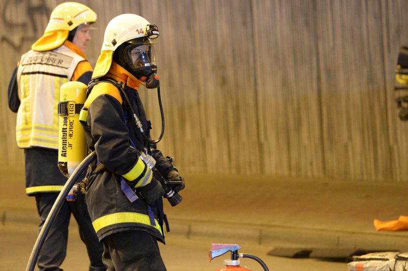 Tunnelübung im B226-Tunnel / Dorstener Straße