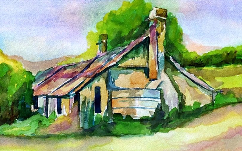 Die sanften Übergänge der Aquarellkunst (siehe Bild) verbinden sich im Kurs mit den starken Linien der Tuschezeichnungen, wodurch einzigartige Kontraste geschaffen werden.