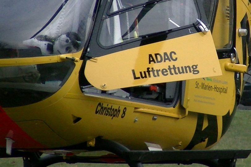 ADAC Rettungshubschrauber.