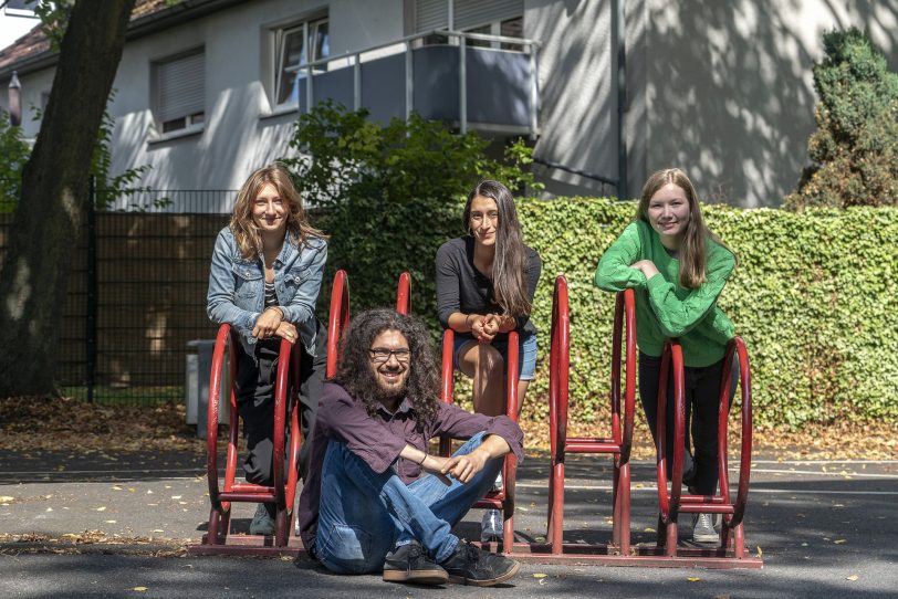 v.l. Rahel Steffen, Dennis Kazakis, Emel Aydogdu, Carlotta Ribbe.