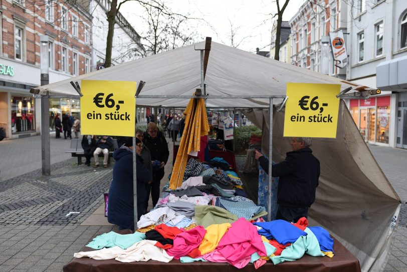 Der Deutsch-Holländische Stoffmarkt in Herne 2020