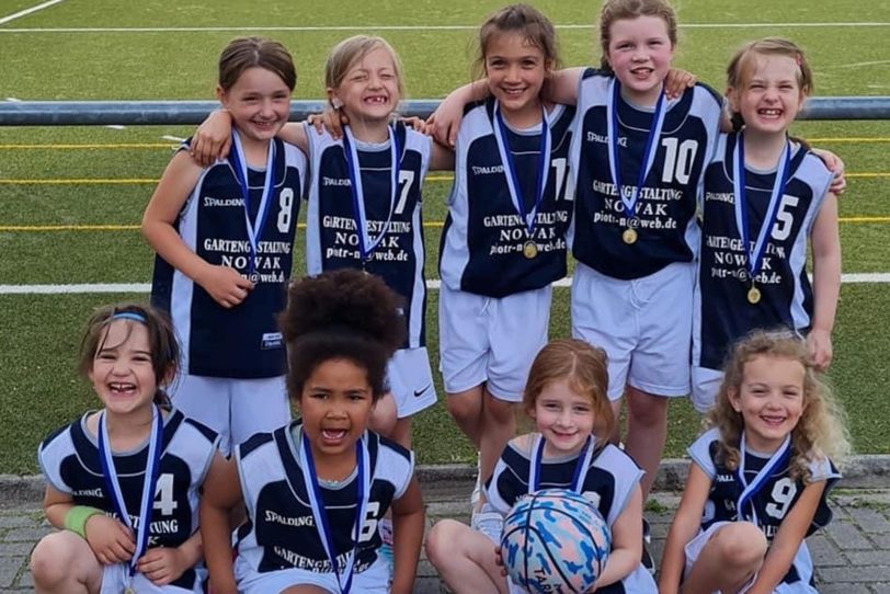 Die U8 der Ruhrpott Baskets Herne.