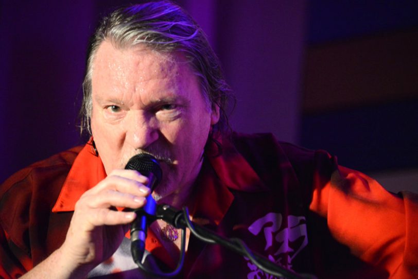 Brian Auger in der Hülsmann Kulturbrauerei im Oktober 2013.