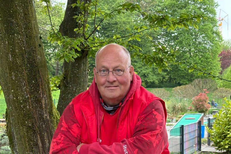 Frank Hännig vom MGC Wanne-Eickel bei der Westdeutschen Meisterschaft in Dormagen.