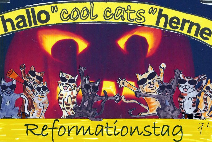 cool cats zum Reformationstag.