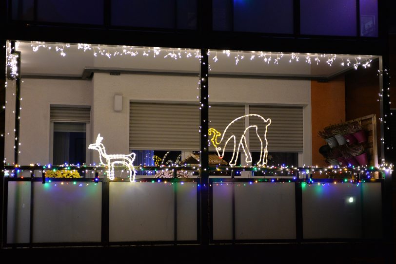Weihnachtsbeleuchtung 2020 in Herne.