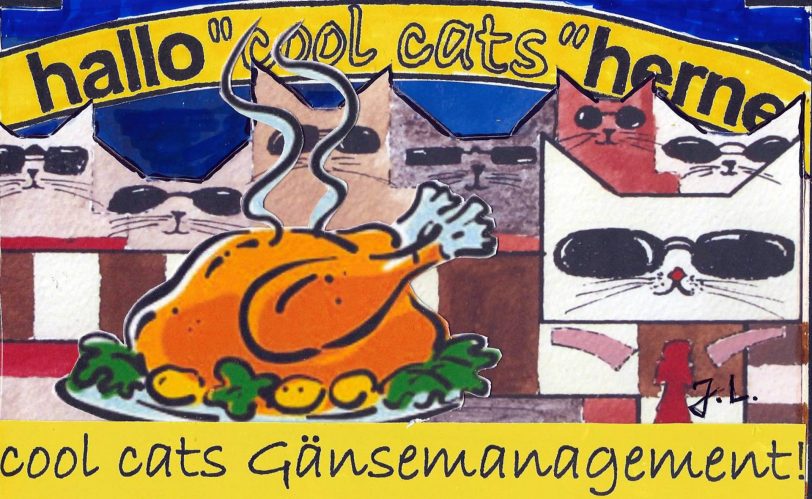 Gänsemanagement.