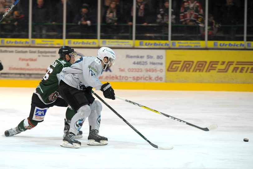 Herner EV – Icefighters Leipzig 4 : 3 (5.3.2017).