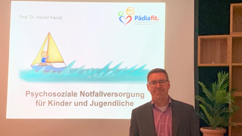 Prof. Dr. Harald Karutz war zu Gast im Team der Notfallseelsorge Herne / Castrop-Rauxel.