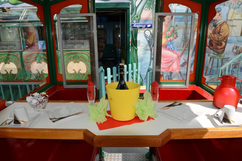 Der Tisch ist gedeckt: Picknick oder Kaffeklatsch im Riesenrad sind auch bei den Crange Erlebnisse 2017 wieder dabei (Archivfoto).