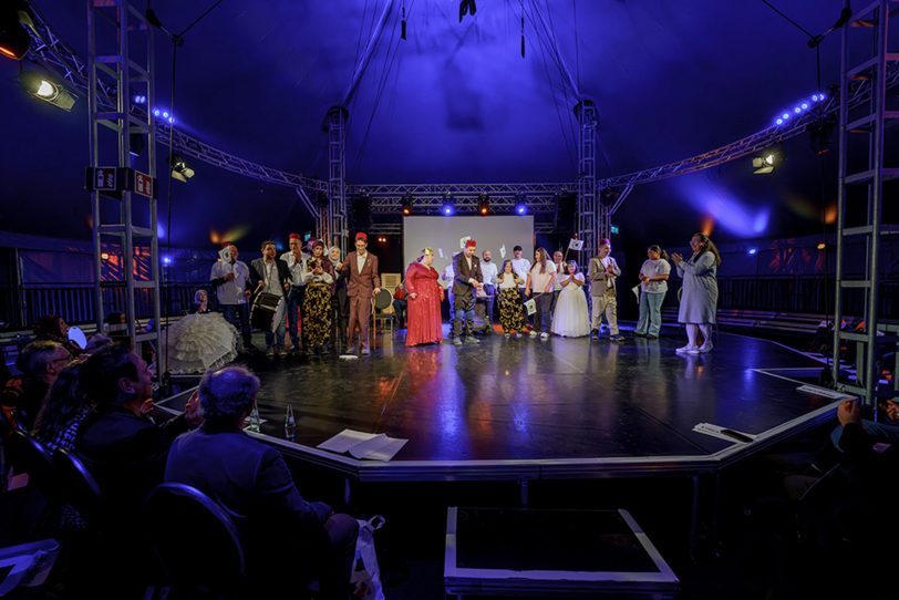 Der Fachbereich Integration der Stadt Herne hatte zur diesjährigen Abschlussveranstaltung des Projektes „Echte Väter“ in den Circus Schnick Schnack eingeladen.