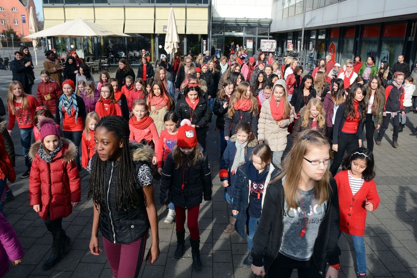 One billion rising am Valentinstag (14.2.2015).