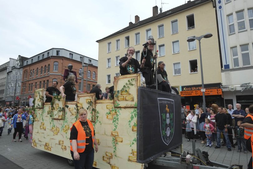 Der Kirmesumzug 2016.