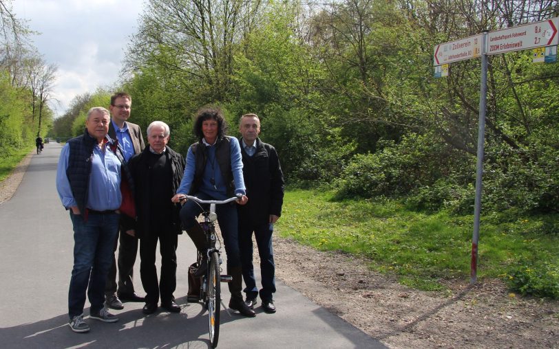 v.l. Horst Severin, Sven Rickert, Hans-Jürgen Fischer, Barbara Merten und Lüder Thiele.