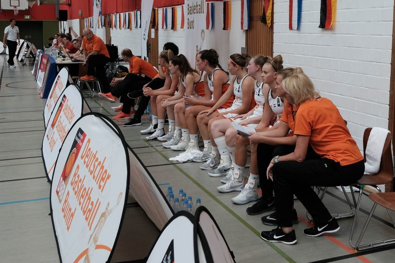 Das Basketball Länderspiel Deutschland Niederlande in der H2K-Arena.