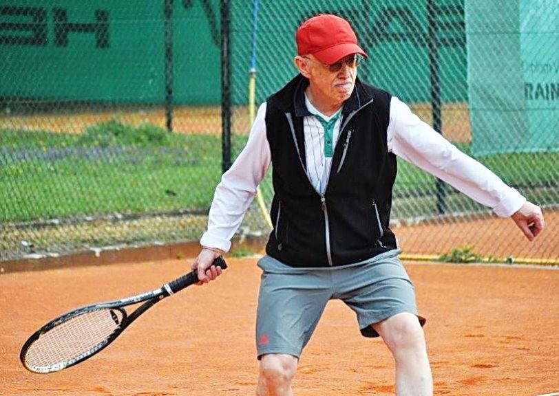 Wilhelm Cleves im Match gegen den TG Bochum.
