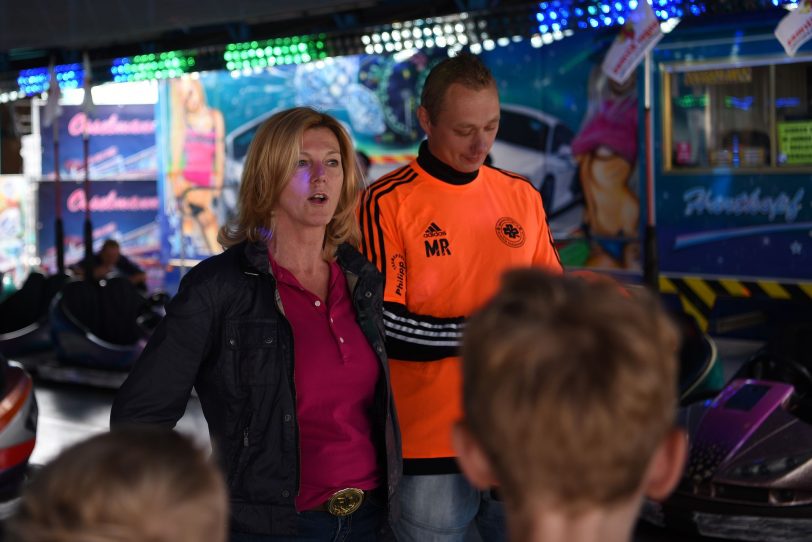 3. Autoscooter-Fußball bei Osselmann.