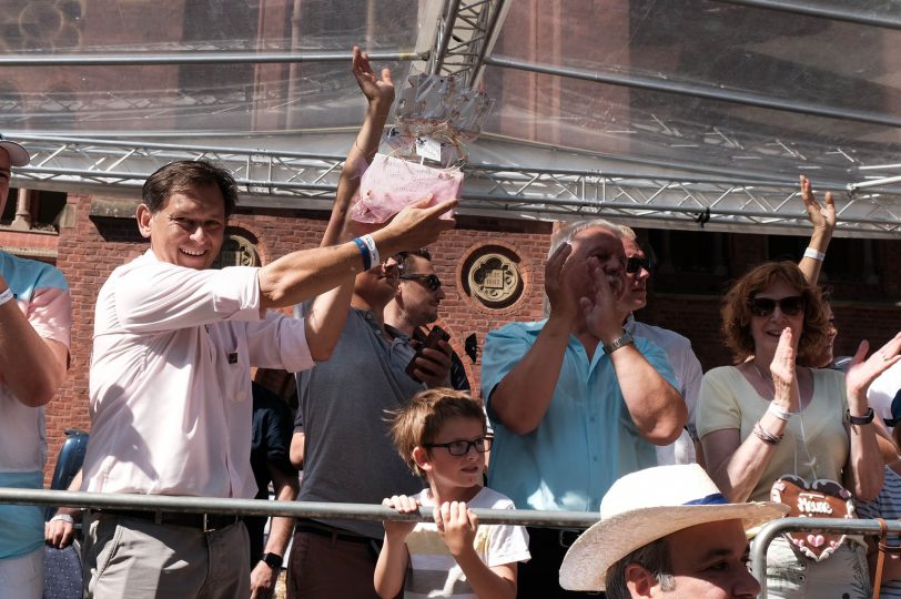 Cranger Festumzug 2018 vor der Christuskirche in Wanne-Mitte.