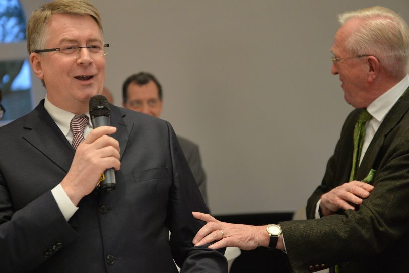 RAG-Vorstandsvorsitzender Bernd Tönjes, FAKT-Chef Hubert Schulte-Kemper.