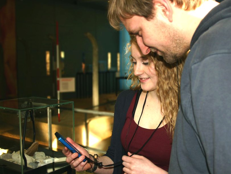 Geocaching im LWL_Museum für Archäologie.