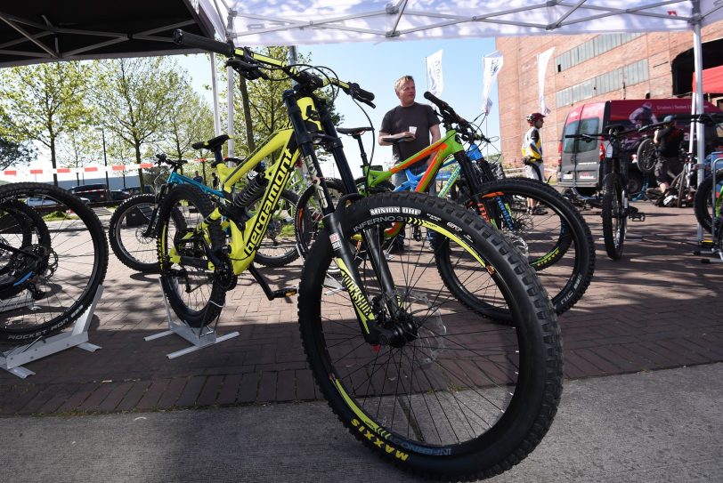 Der Stand von Fahrrad Korte