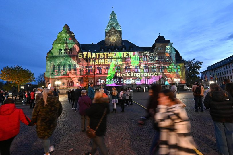 Recklinghausen leuchtet nach eine Jahr Corona-bedingter Pause wieder.