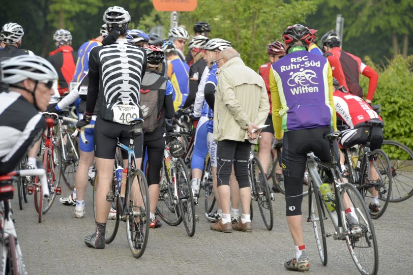 Radsport-Tour der RSG Herne mit Start im Gysenberg-Park.