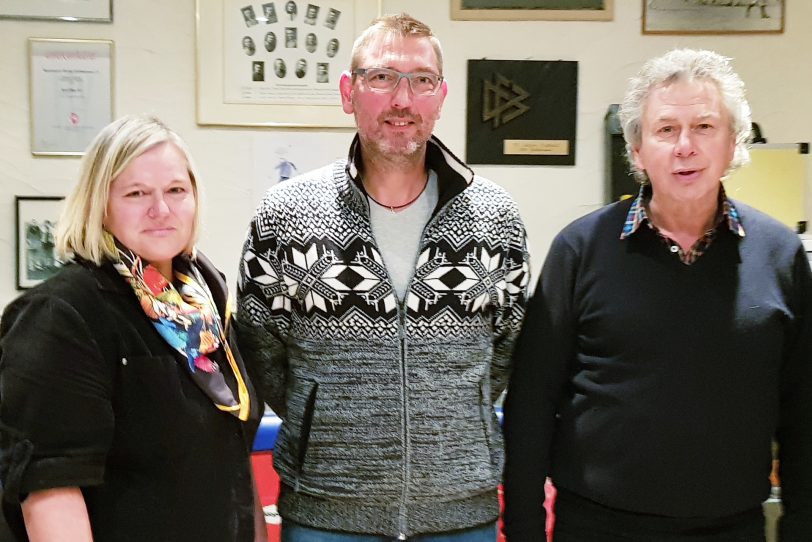v.l. Elke Simon, Thomas Rist, Reinhard Scigacz.