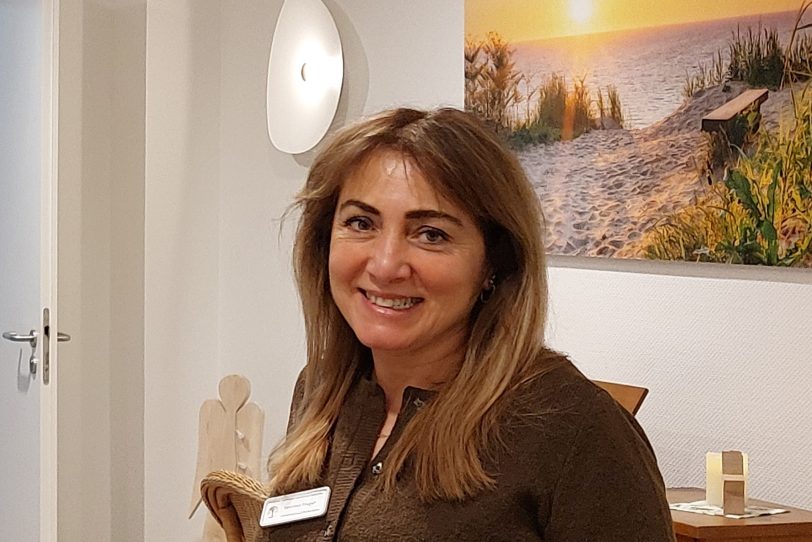 Zeitschenkerin Sanzimet Kaygun.