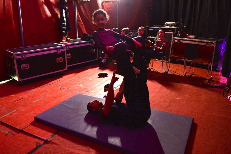 Zirkus Projektwoche an der Kolibri Schule.