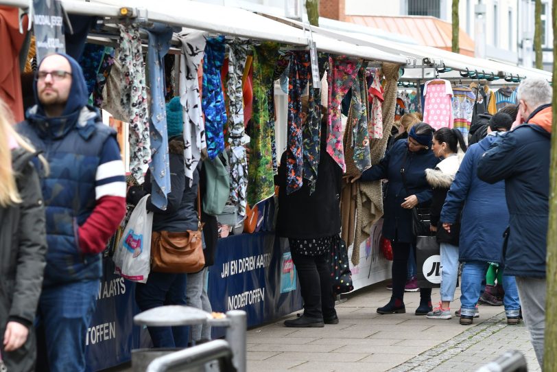 Der Deutsch-Holländische Stoffmarkt in Herne 2020
